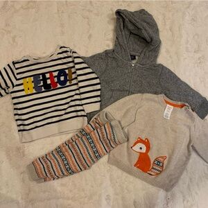 12 month winter kids bundle set lot